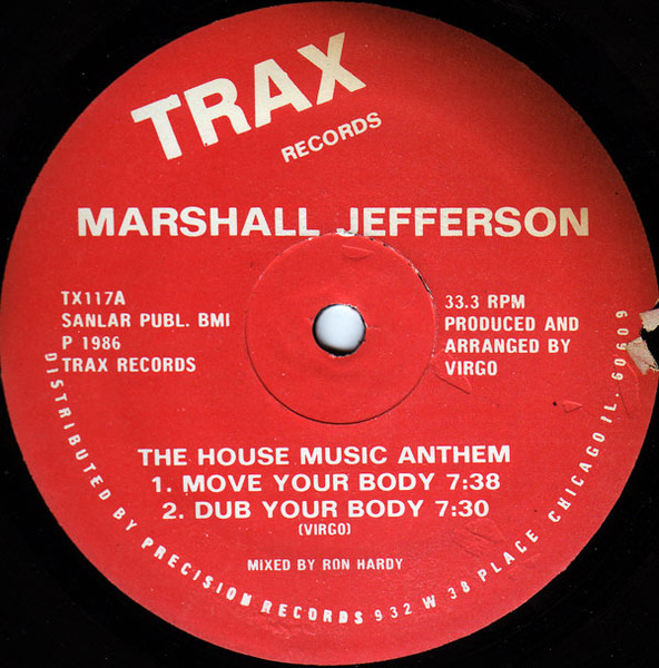 Frankie Knuckles Presents Marshall Jefferson – The House Music Anthem